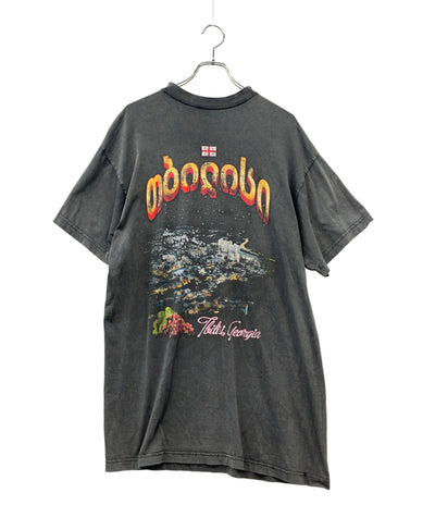 訳あり BALENCIAGA 半袖 トビリシ オーバーサイズ Tシャツ 811688 TRVQ7 1046 メンズ SIZE L バレンシアガ