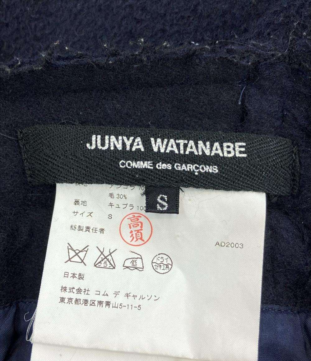 JUNYA WATANABE COMME des GARCONS アンゴラ混デザインスカート レディース SIZE S ジュンヤワタナベコムデギャルソン