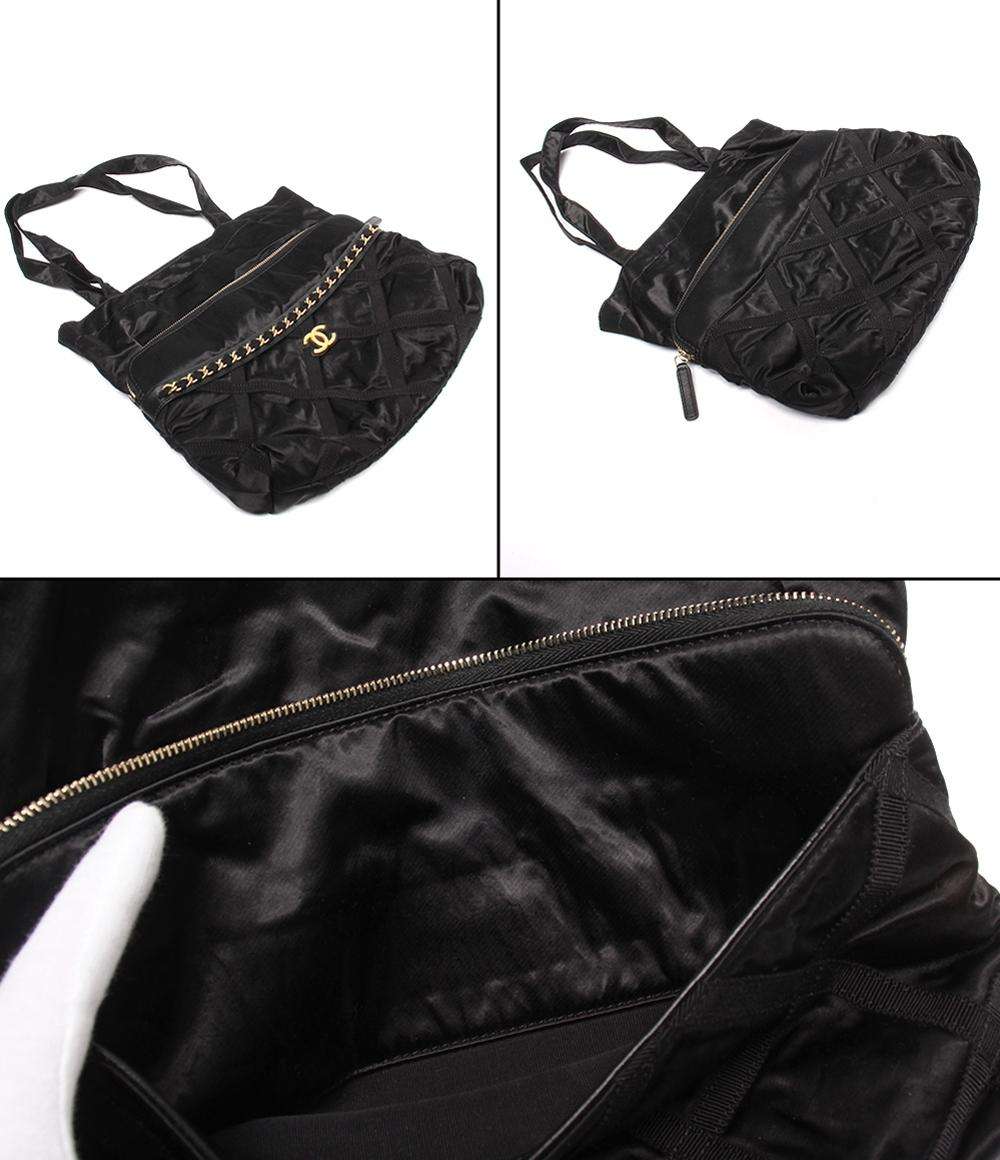 CHANEL 2wayトートバッグ クラッチバッグ エコポート レディース シャネル