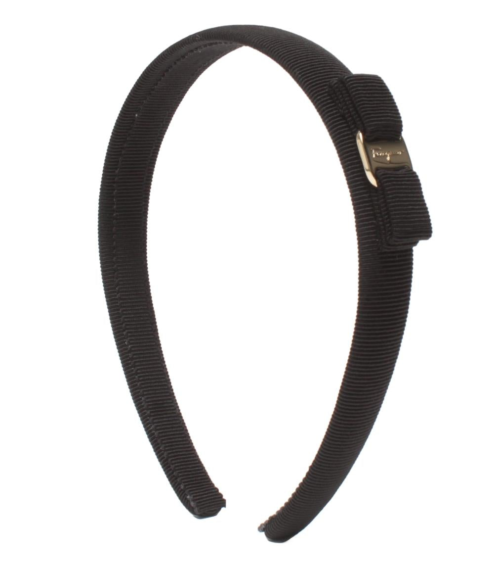 美品 Salvatore Ferragamo カチューシャ ヴァラ レディース