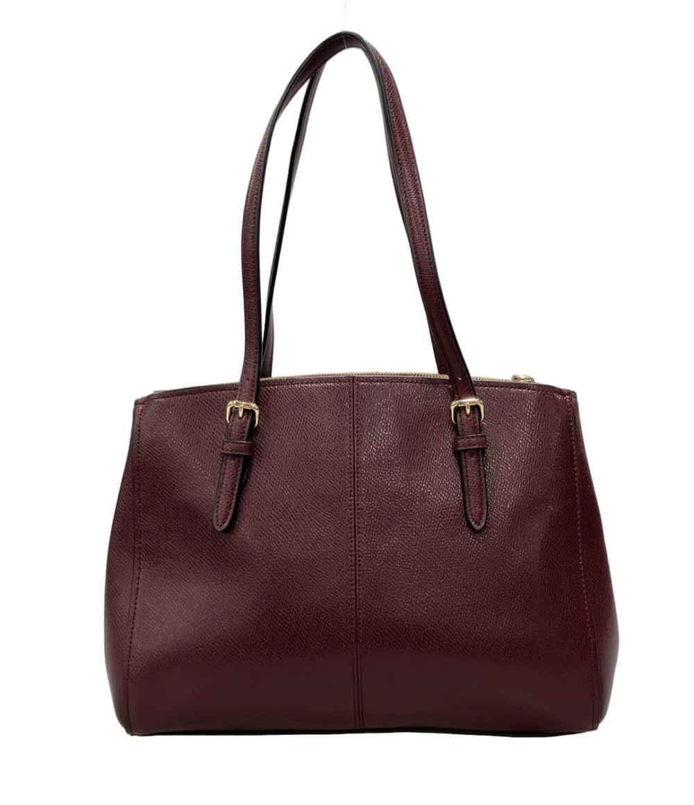 【美品】コーチ 7470 ハンプトンズ ワンハンドバッグ 肩掛け ワインレッド Burgundy for guaranteed Christmas vibes 🎄 Took this NYC made