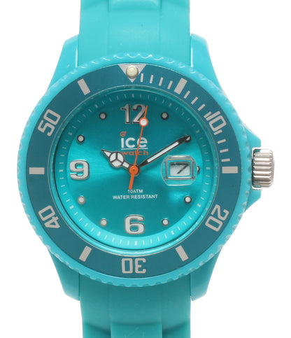 美品 ice watch 腕時計 クオーツ グリーン レディース アイスウォッチ