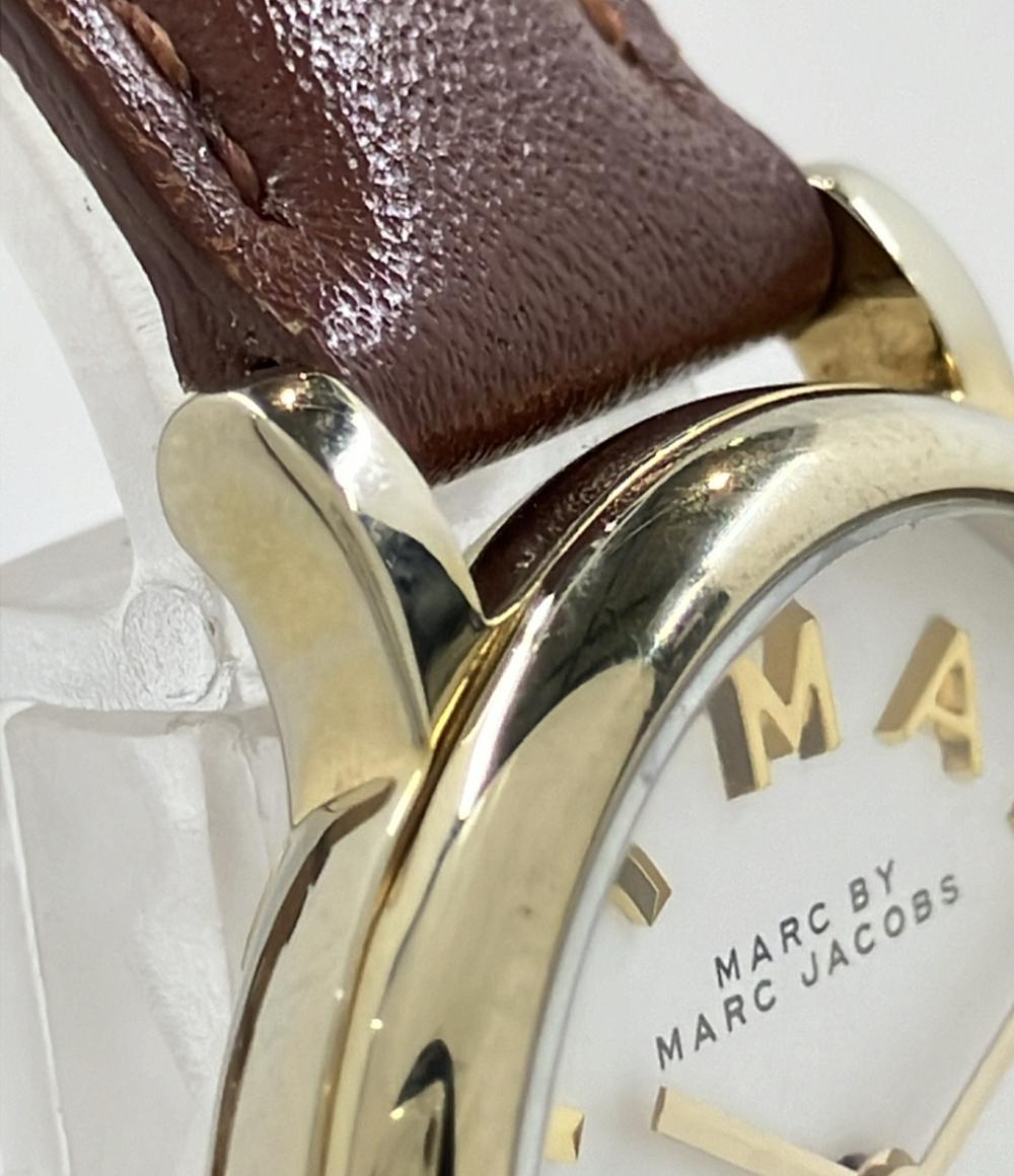 マークバイマークジェイコブス 腕時計 クオーツ ホワイト MBM1317 レディース MARC BY MARC JACOBS