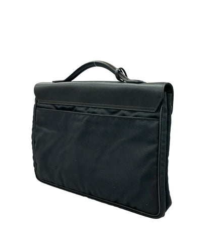 ダンヒル ナイロンレザーブリーフケース メンズ Dunhill
