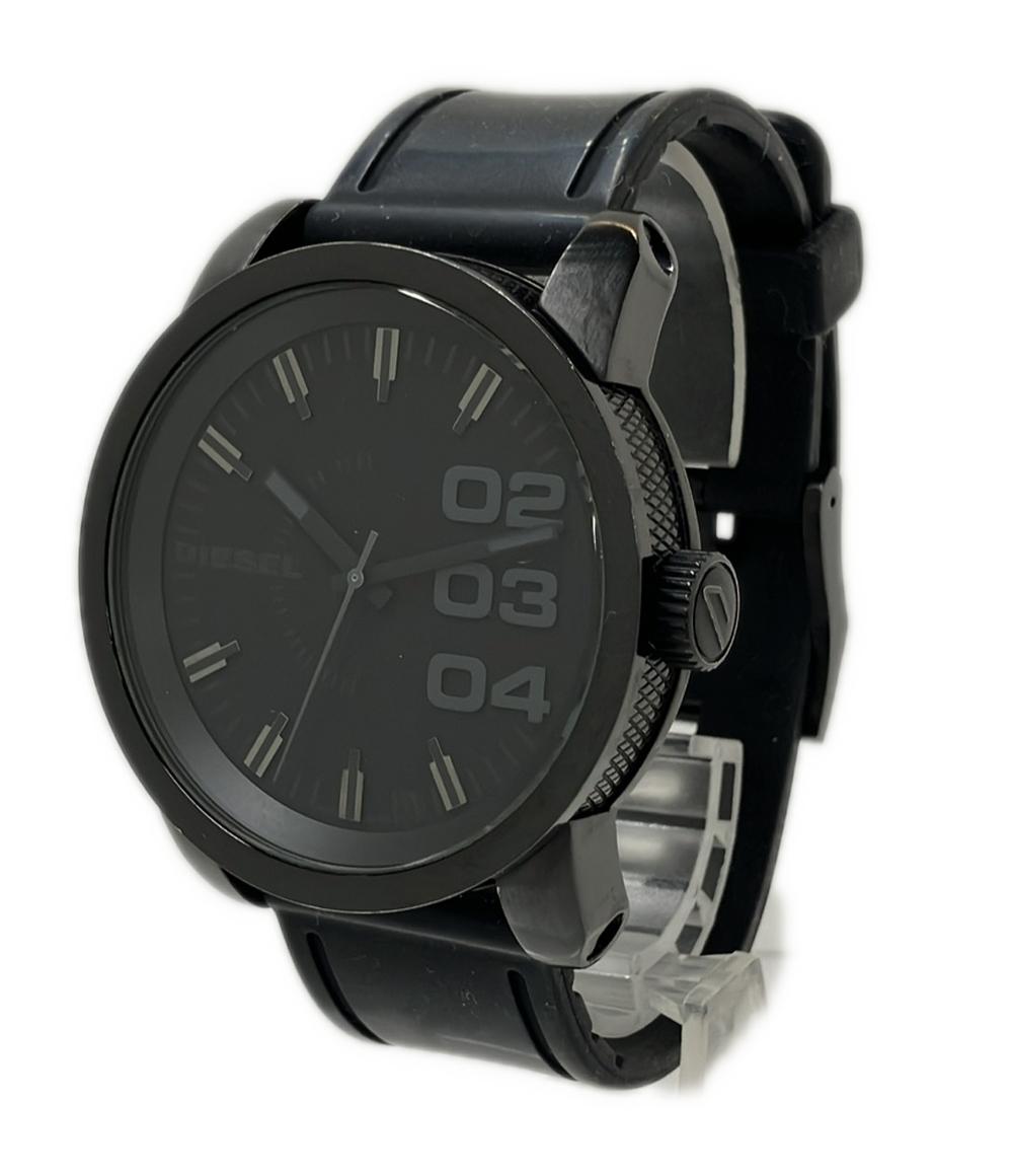 DIESEL 腕時計 クオーツ ブラック DZ-1446 メンズ ディーゼル