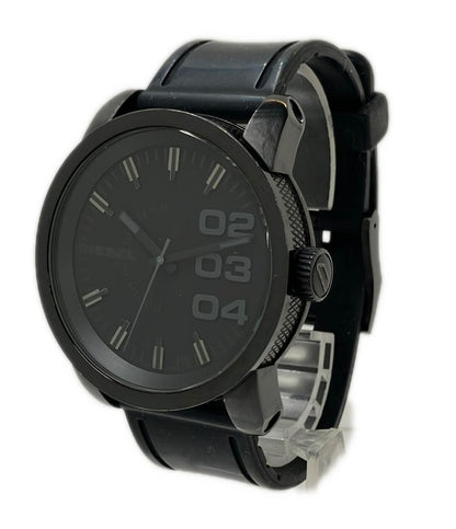 DIESEL 腕時計 クオーツ ブラック DZ-1446 メンズ ディーゼル