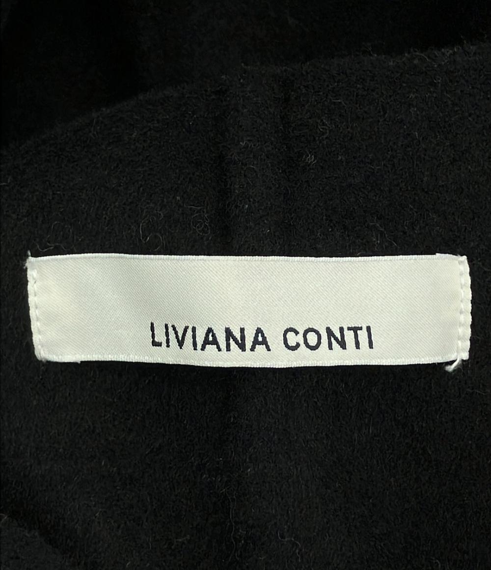 リビアナコンティ フードウールポンチョ レディース LIVIANA CONTI