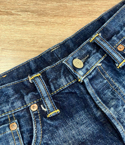 RRL RALPH LAUREN デニムパンツ  SELVEDGE DENIM SLIM FIT USED ヴィンテージ 加工 メンズ SIZE 31 30 (M) ダブルアールエルラルフローレン