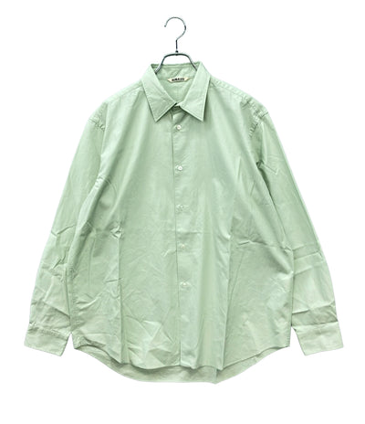 AURALEE 長袖シャツ WASHED FINX TWILL SHIRT 25SS A25AS01TN メンズ SIZE 5 (L) オーラリー