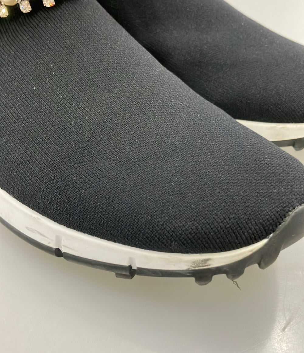 Jimmy Choo スリッポン ビジュー VERONA レディース SIZE 38 (25cm) ジミーチュウ