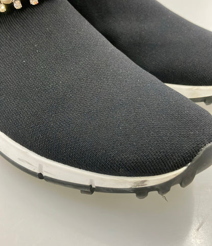 Jimmy Choo スリッポン ビジュー VERONA レディース SIZE 38 (25cm) ジミーチュウ