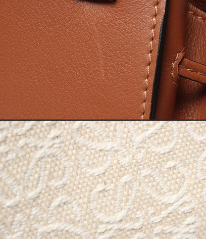 美品 ロエベ 2way ハンドバッグ ショルダーバッグ 斜め掛け ハンモック ドローストリングバッグ ミニ レディース LOEWE