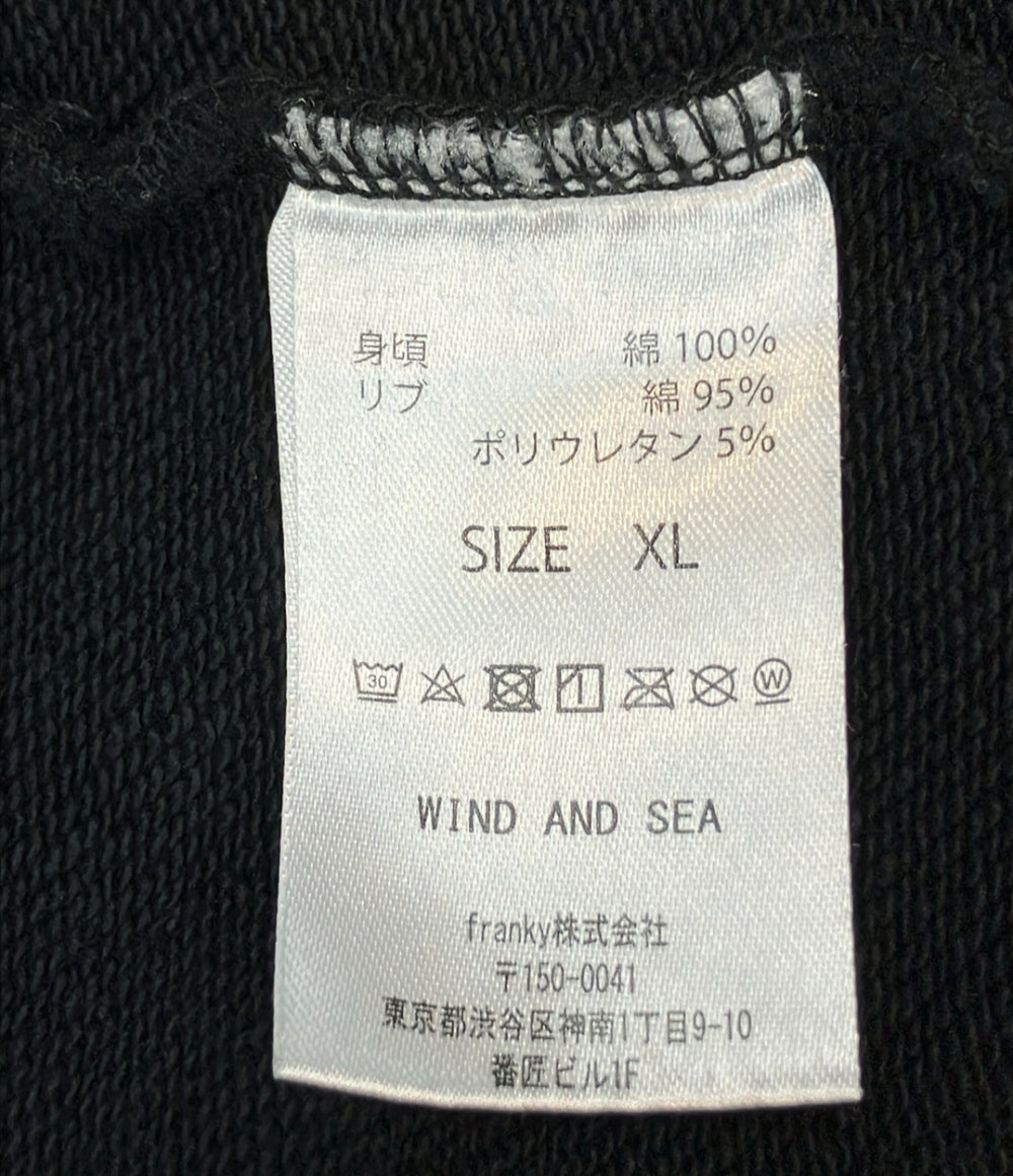 WIND AND SEA パーカー プルオーバー スウェット 羽田空港店限定 メンズ SIZE XL ウィンダンシー