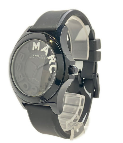 MARC BY MARC JACOBS 腕時計 クオーツ ブラック MBM4025 メンズ マークバイマークジェイコブス