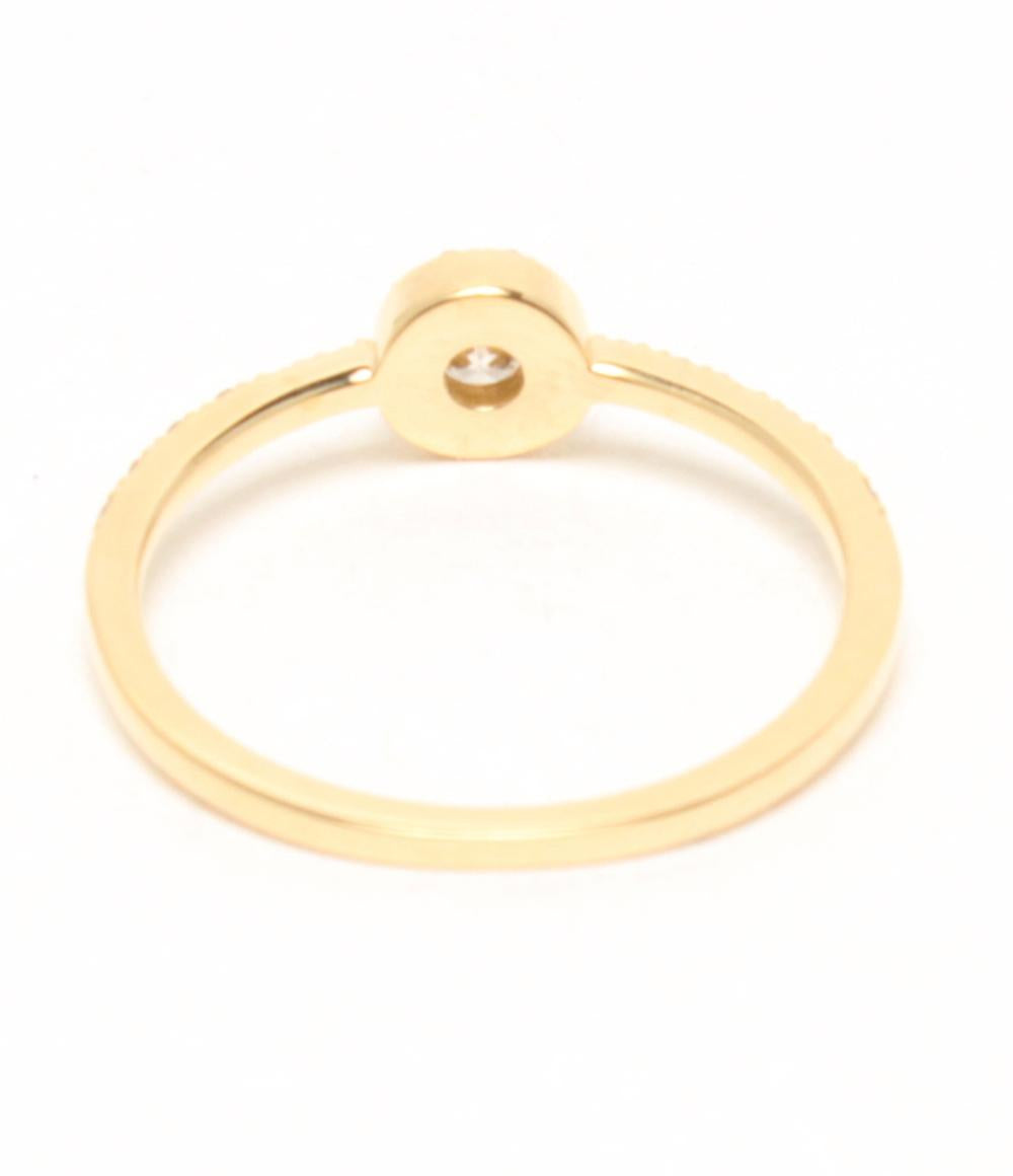 美品 COCOSHNIK リング 指輪 K18 ダイヤ レディース SIZE 12号 ココシュニック