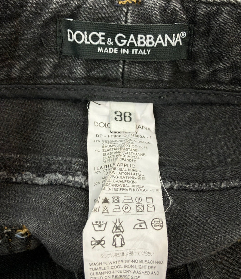 DOLCE & GABBANA デニムパンツ レディース SIZE 38 (M) ドルチェアンドガッバーナ