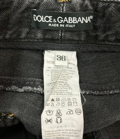 DOLCE & GABBANA デニムパンツ レディース SIZE 38 (M) ドルチェアンドガッバーナ