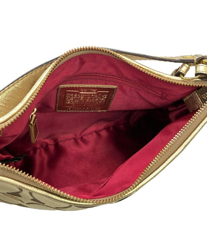 COACH ハンドバッグ ショルダーバッグ 2WAY 斜め掛け キャンバス 総柄 シグネチャー F19125 レディース コーチ