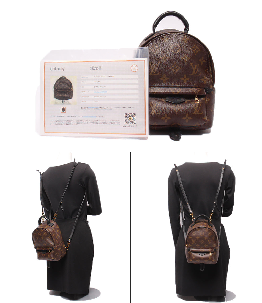 LOUIS VUITTON リュック パームスプリングス ミニ モノグラム M41562