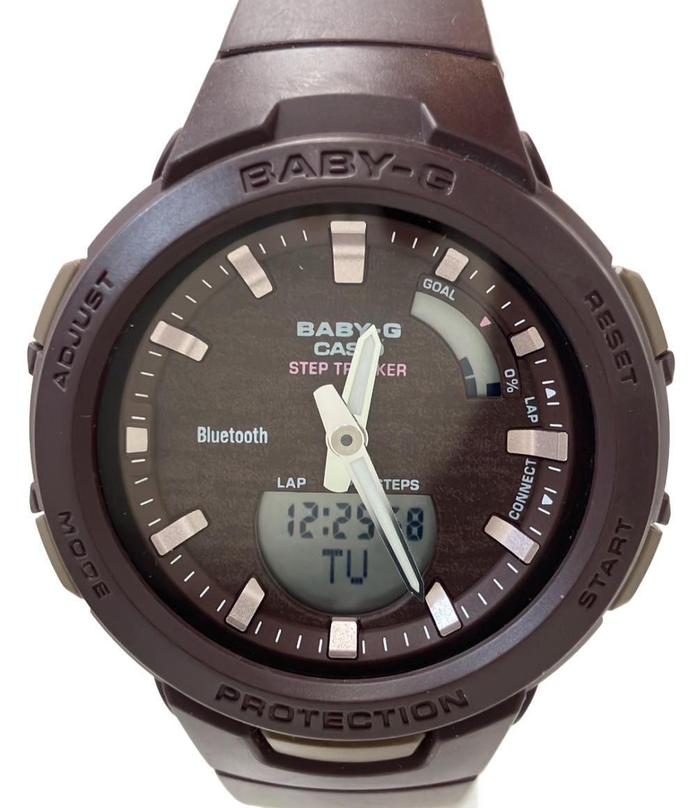 カシオ 腕時計 BABY-G ステップトラッカー クオーツ ブラウン BSA-B100 レディース CASIO