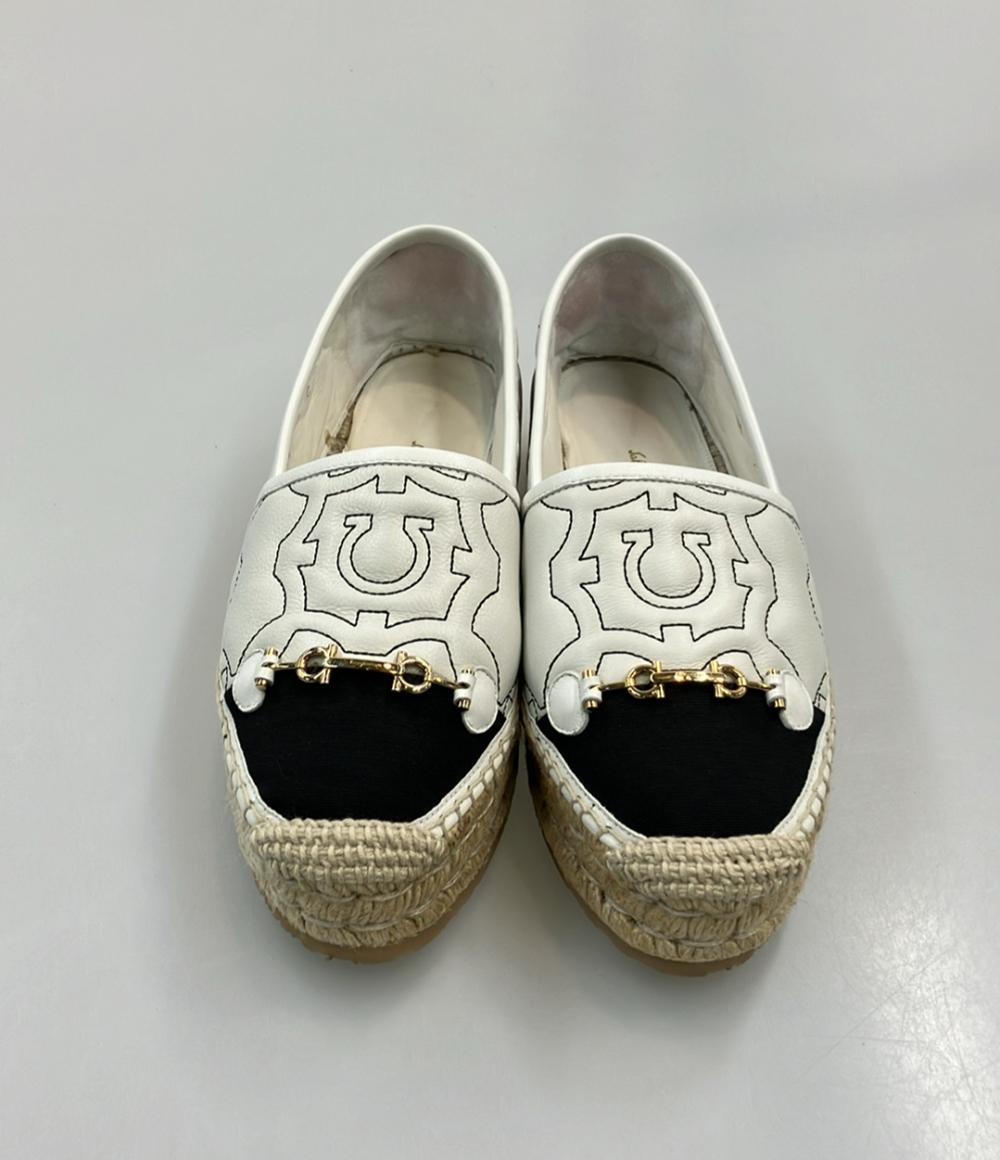 サルヴァトーレフェラガモ スリッポン エスパドリーユ ガンチーニ レディース SIZE 7 (L) Salvatore Ferragamo