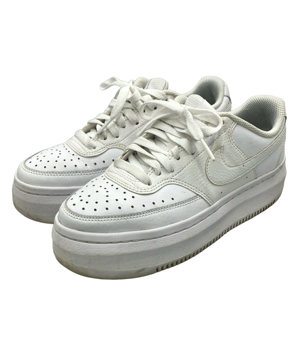 NIKE ローカット厚底スニーカー コート ビジョン アルタ DM0113-100 レディース SIZE 24.0 ナイキ