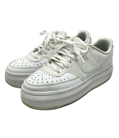 NIKE ローカット厚底スニーカー コート ビジョン アルタ DM0113-100 レディース SIZE 24.0 ナイキ