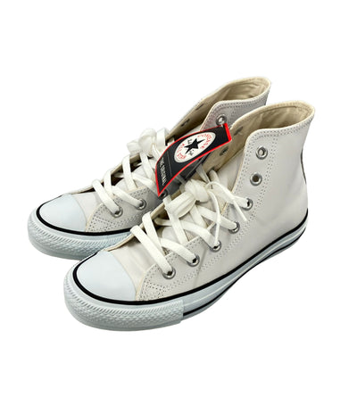 美品 CONVERSE ハイカットスニーカー レザーオールスター HI 1B907 レディース SIZE 24.5 (L) コンバース