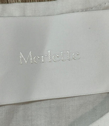 Merlette 長袖ワンピース ティアード フレア チュニック SOLIMAN 9910300018 レディース SIZE XS マーレット