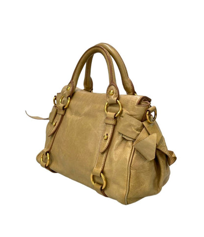 Miu Miu 2way ハンドバッグ ショルダーバッグ 斜め掛け レディース ミュウ ミュウ