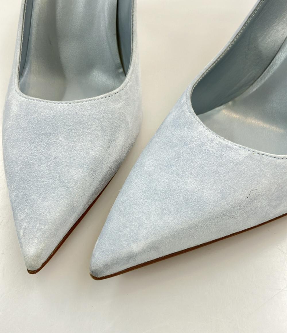 Christian Louboutin スエードパンプス ポインテッドトゥ レディース