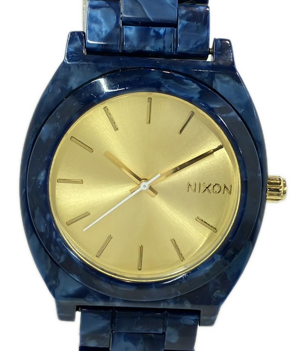 NIXON 腕時計 TIME TELLER ACETATE クオーツ ゴールド A327-1047 メンズ ニクソン