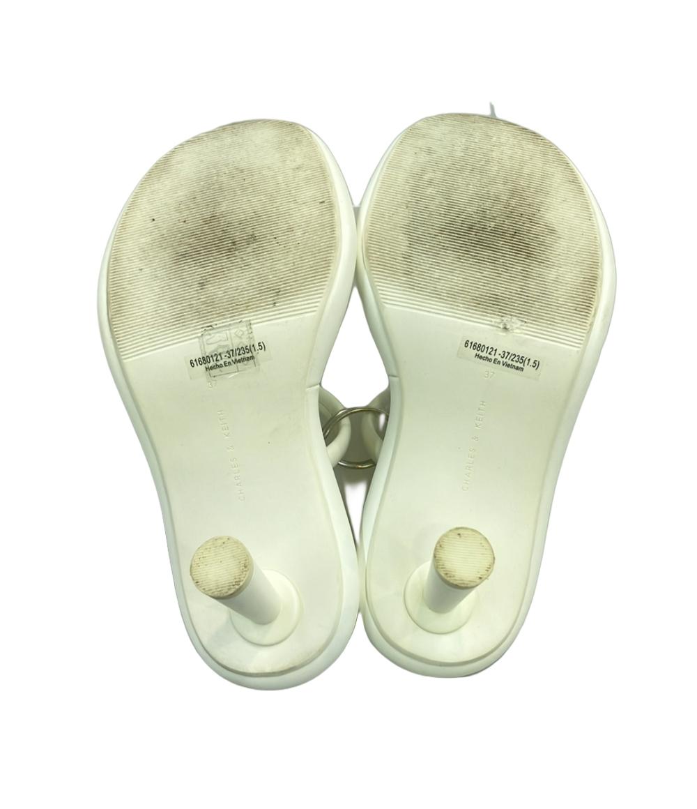 チャールズ＆キース チューブラーヒール トングサンダル レディース SIZE 37 (M) CHARLES＆KEITH