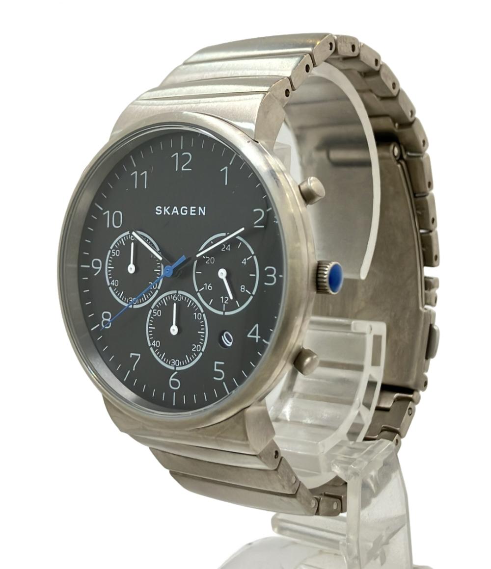 SKAGEN 腕時計 クオーツ ブラック SKW6165 メンズ スカーゲン