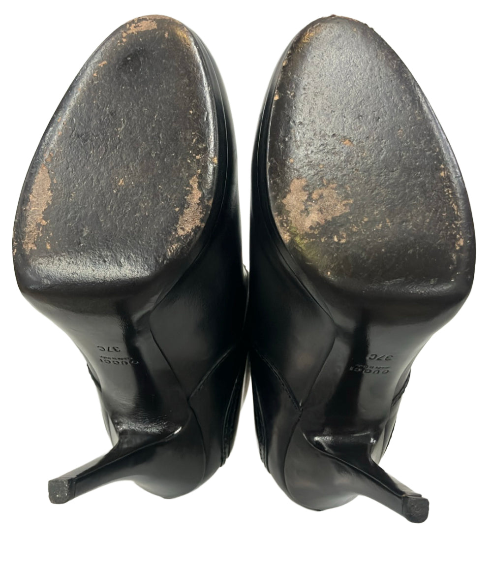 GUCCI バックジップブーティ 206776 レディース SIZE 37C グッチ