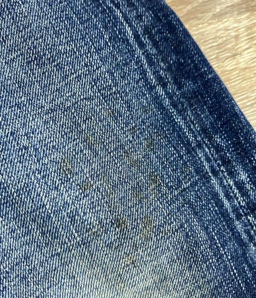 RRL RALPH LAUREN デニムパンツ  SELVEDGE DENIM SLIM FIT USED ヴィンテージ 加工 メンズ SIZE 31 30 (M) ダブルアールエルラルフローレン