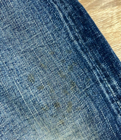 RRL RALPH LAUREN デニムパンツ  SELVEDGE DENIM SLIM FIT USED ヴィンテージ 加工 メンズ SIZE 31 30 (M) ダブルアールエルラルフローレン
