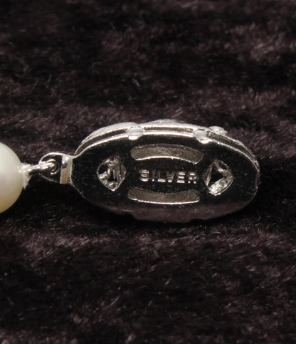 美品 ネックレス SV パール 6.5-7.0mm レディース