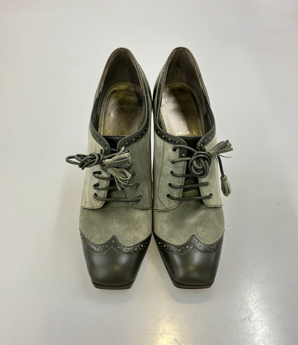 Salvatore Ferragamo レースアップ ブーティ レディース SIZE 5 1/2 (23cm) サルヴァトーレフェラガモ