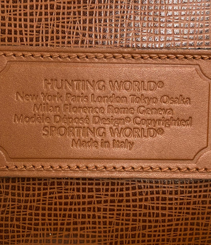 HUNTING WORLD ブリーフケース ショルダーバッグ 2WAY 斜め掛け レディース ハンティングワールド