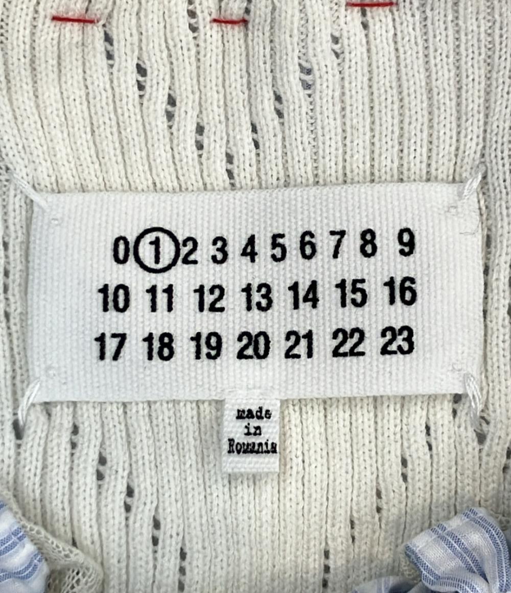 Maison Margiela ラッフル ニット ブラウス S51HA1087 S17666 レディース SIZE S メゾン マルジェラ