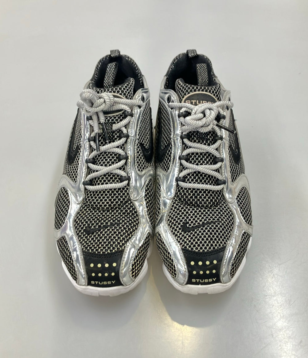 NIKE ローカットスニーカー × STUSSY AIR ZOOM SPIRIDON CAGE 2 CU1854-001 メンズ SIZE 27.0 ナイキ