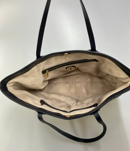 Tory Burch トートバッグ レザー キャンバス レディース トリーバーチ
