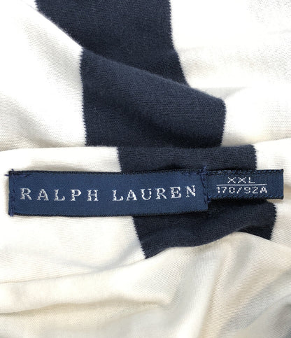 ラルフローレン 美品 七分袖ワンピース ウエストリボン付き ボーダー柄      レディース SIZE XXL (XL以上) RALPH LAUREN