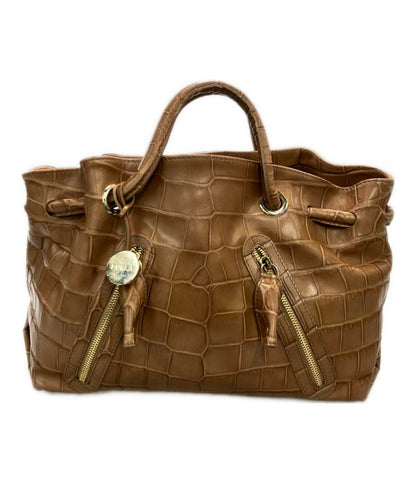 Furla ハンドバッグ トートバッグ レザー クロコ型押し レディース フルラ