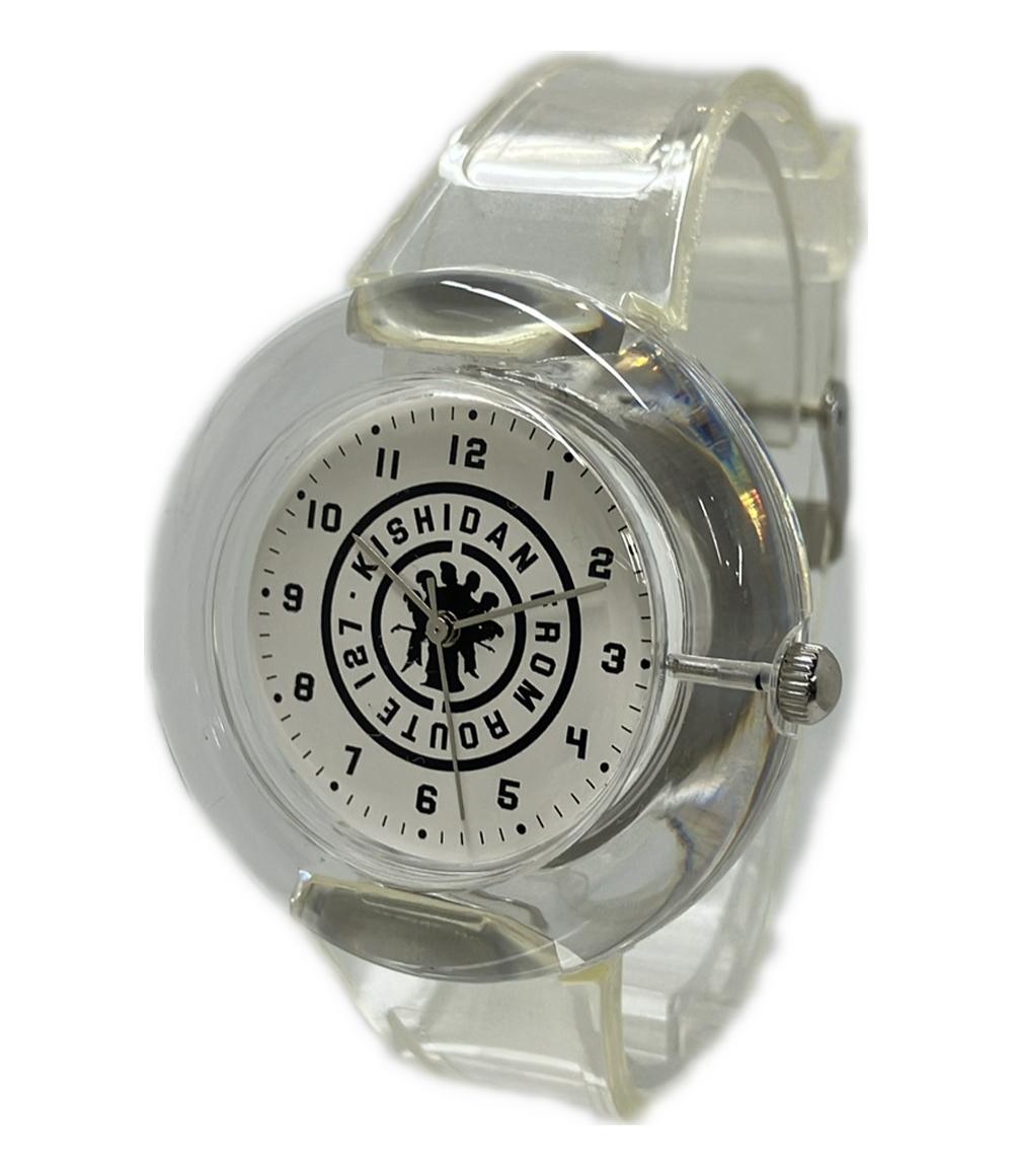 腕時計 俺ら、ずっと一緒に時を刻もうぜ。 氣志團 トイウォッチ クオーツ ホワイト レディース