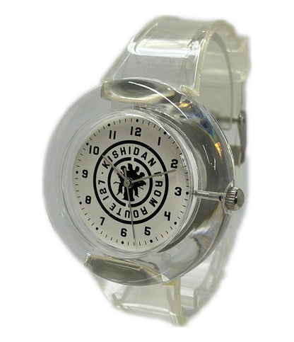 腕時計 俺ら、ずっと一緒に時を刻もうぜ。 氣志團 トイウォッチ クオーツ ホワイト レディース