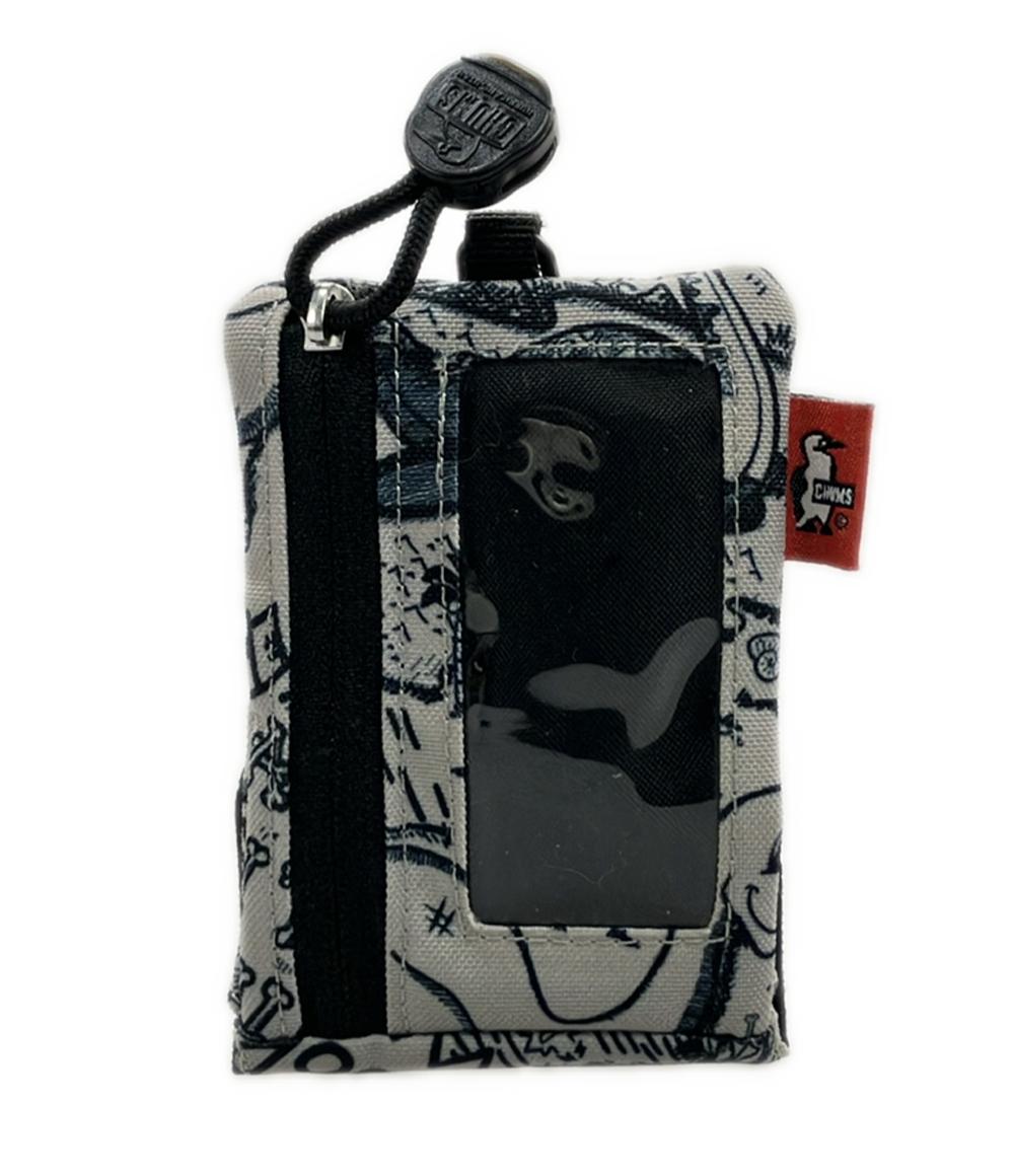 CHUMS キーケース パスケース リサイクルリトラクターキーホルダー ユニセックス チャムス