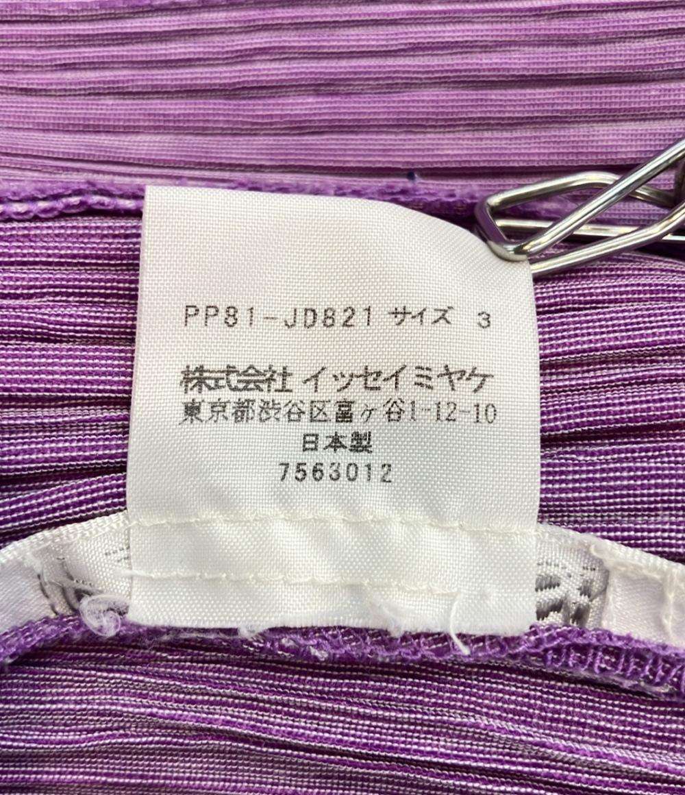 PLEATS PLEASE ジャケット  プリーツ加工 pp81-jd821 レディース SIZE 3 (L) プリーツプリーズ