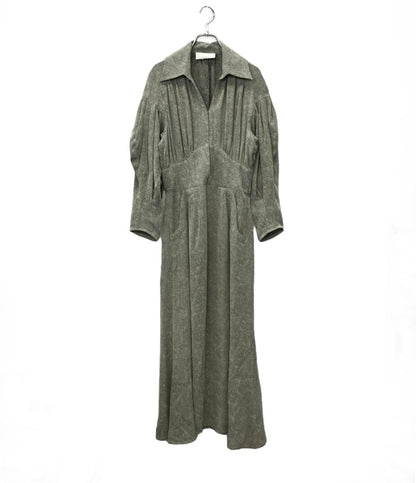 mame kurogouchi 長袖ワンピース Jacquard Dress MM22FW-DR011 レディース SIZE 1 (S) マメ クロゴウチ